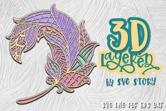 3D Feather Layered Design
