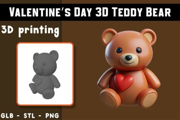 Bringing Magic Home: The Ultimate Guide to the Valentine’s Day Teddy Bear 3D Model