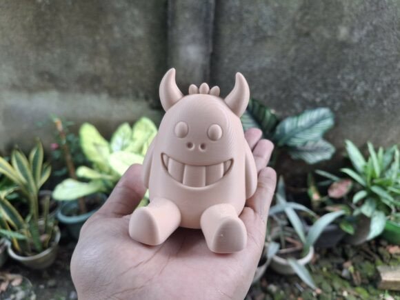 Cute Hornet Monster 3D Printable Model