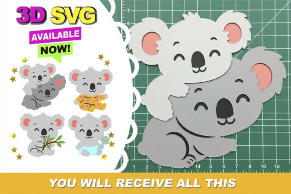 Evaluating the Baby Koala 3D SVG Bundle for Papercraft Projects