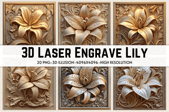 Mastering the Art of 3D Laser Engrave Lily for Stunning Wood Crafts